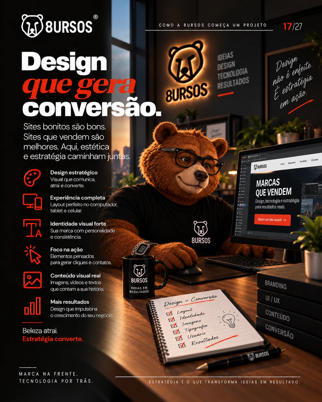 Card 17 de 27: Design que gera conversão